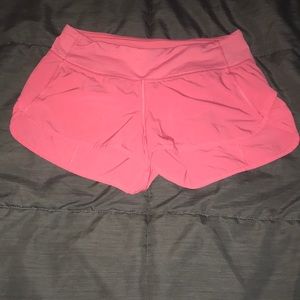 Lulu lemon Athletica women’s running shorts.